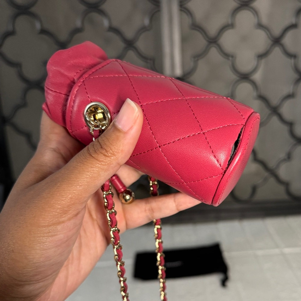 Chanel Matelasse Mini Bucket Bag - Picture 7 of 10